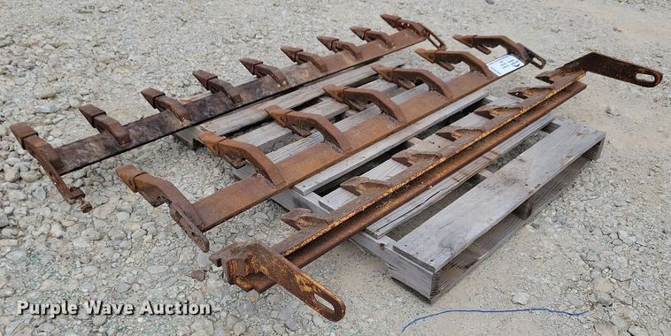 image for item DR4360 (3) skid steer bucket tooth bars