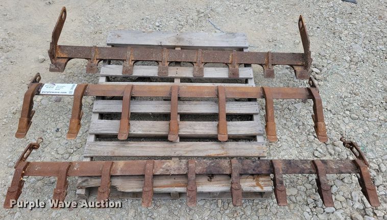 image for item DR4360 (3) skid steer bucket tooth bars