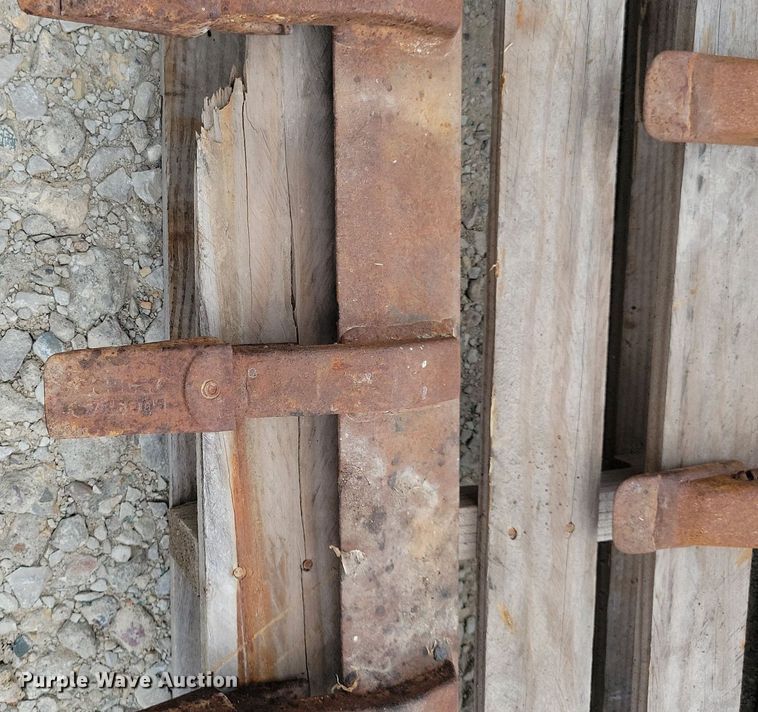 image for item DR4360 (3) skid steer bucket tooth bars