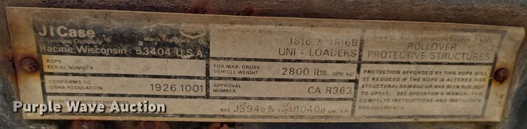 image for item DR4363 1966 Bobcat Melroe 500 skid steer loader