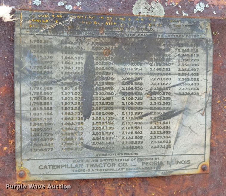 image for item DR4370 Caterpillar  tractor