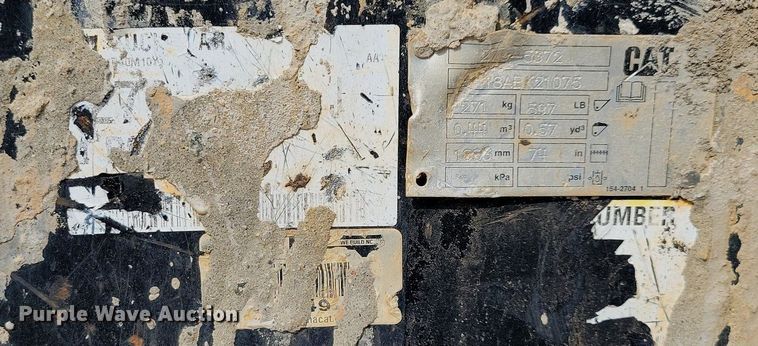 image for item DR4372 (4) skid steer buckets