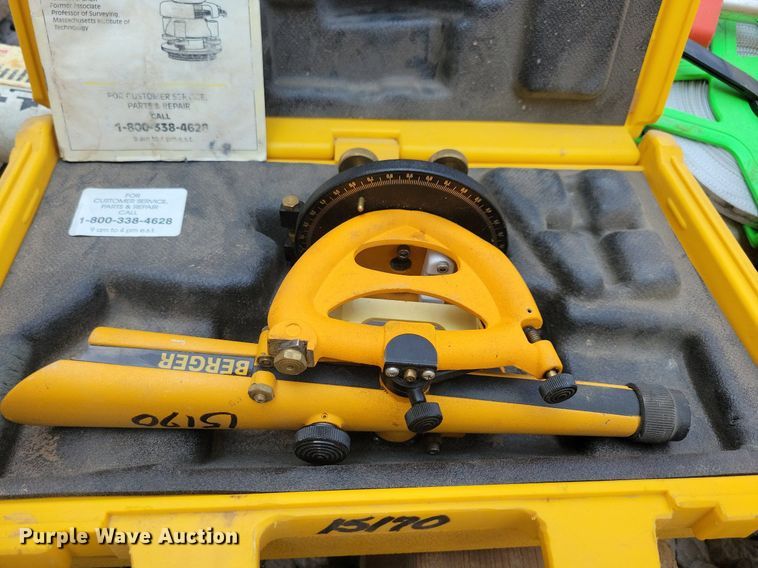 image for item DR4379 Berger Instruments surveying equipment 