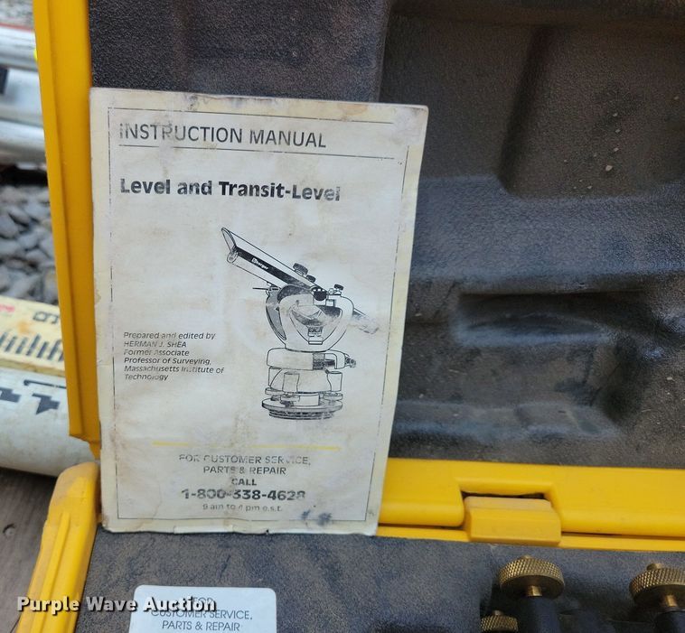 image for item DR4379 Berger Instruments surveying equipment 