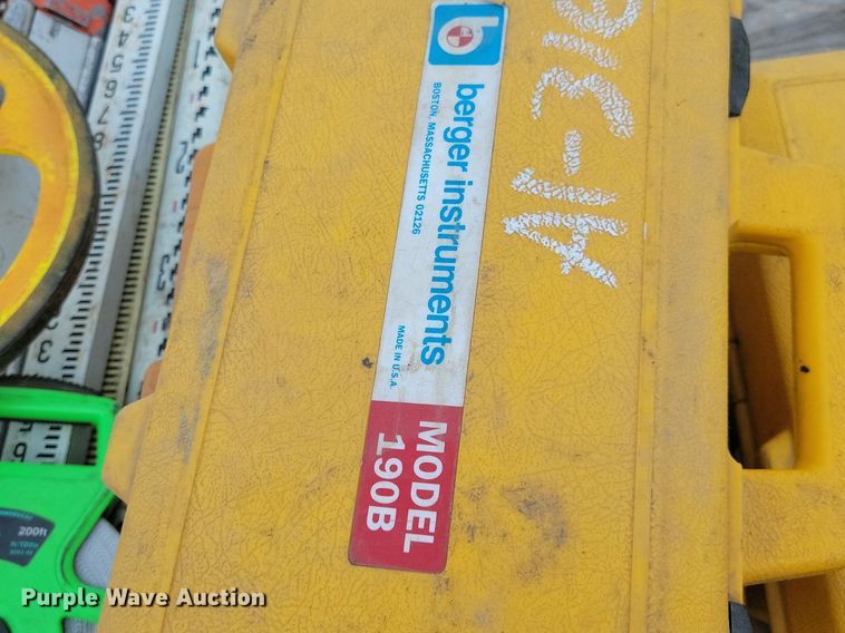 image for item DR4379 Berger Instruments surveying equipment 