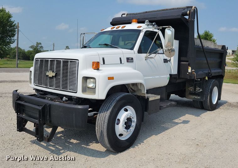 image for item DR4380 1998 Chevrolet  C6500 dump truck