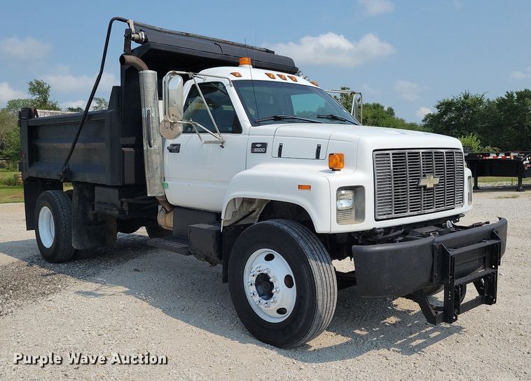 image for item DR4380 1998 Chevrolet  C6500 dump truck