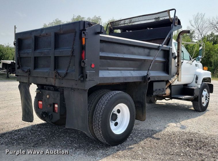 image for item DR4380 1998 Chevrolet  C6500 dump truck