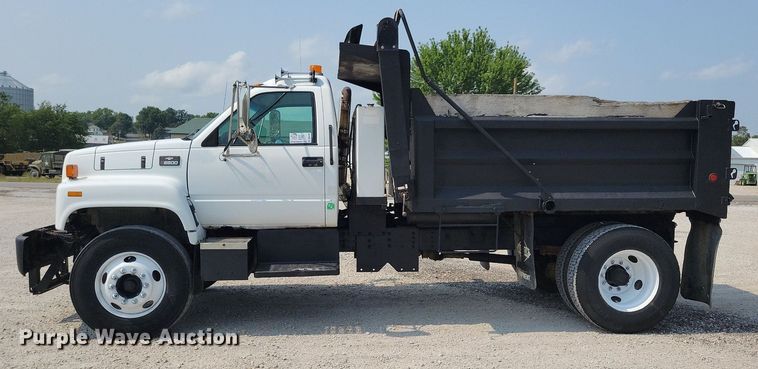 image for item DR4380 1998 Chevrolet  C6500 dump truck