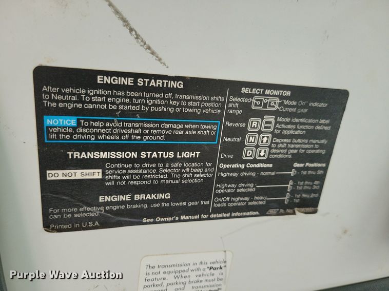 image for item DR4380 1998 Chevrolet  C6500 dump truck