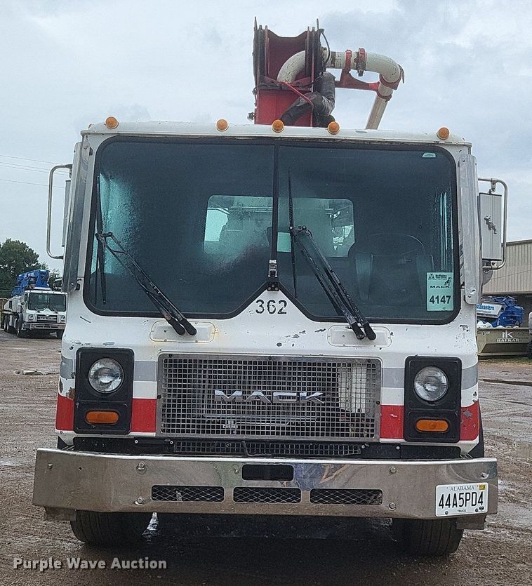 image for item DR4899 2007 Mack MR600 concrete pump truck