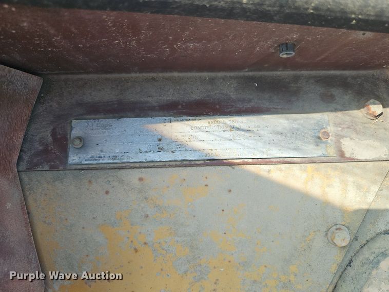 image for item DR8717 1985 Case 580 Super E backhoe