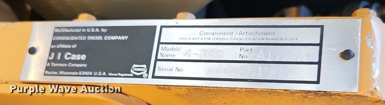 image for item DR8717 1985 Case 580 Super E backhoe