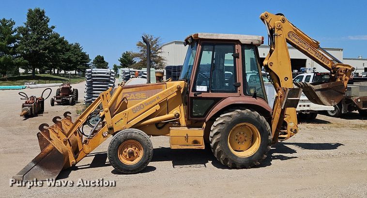 image for item DR8720 1992 Case 580 Super K backhoe