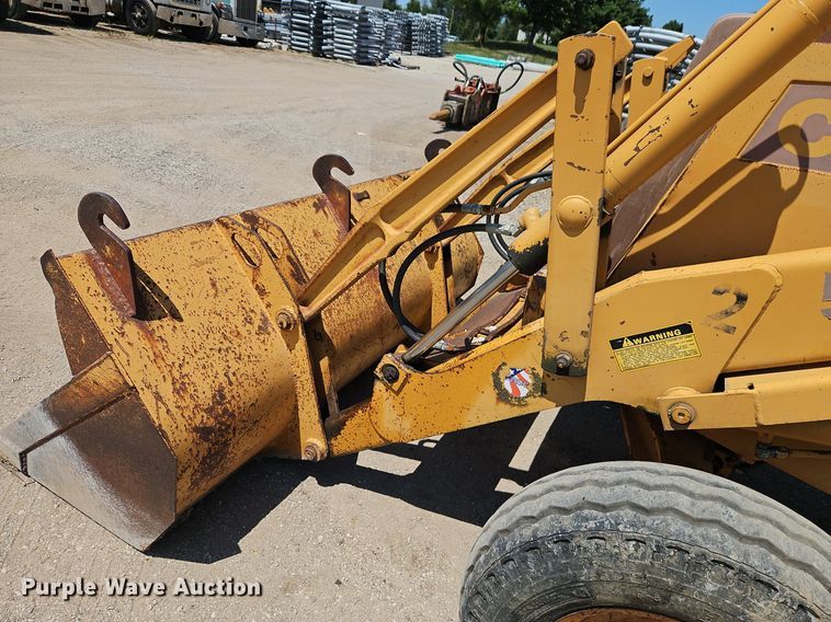 image for item DR8720 1992 Case 580 Super K backhoe