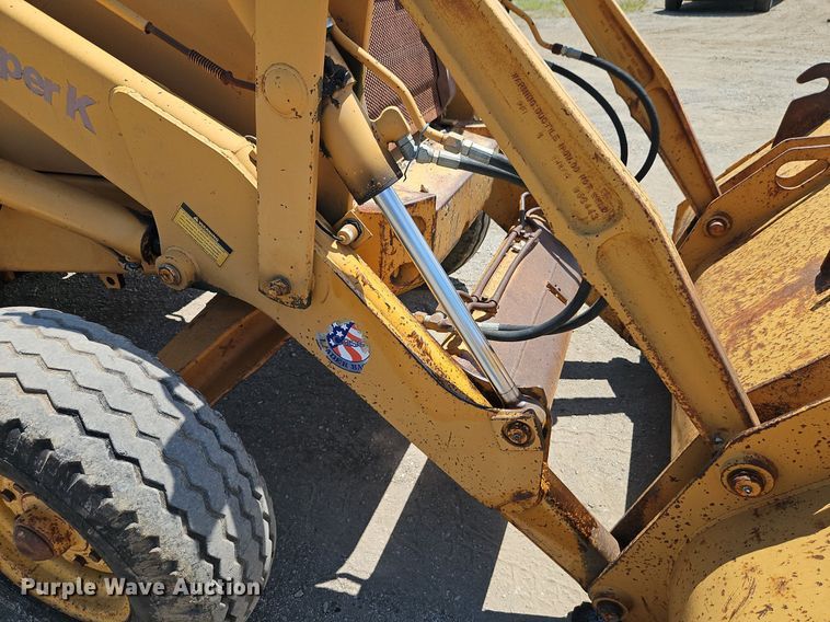 image for item DR8720 1992 Case 580 Super K backhoe