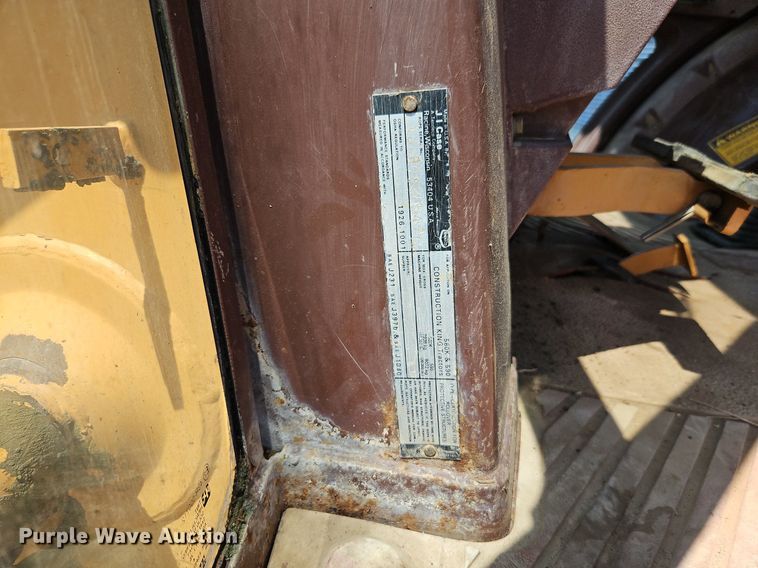 image for item DR8720 1992 Case 580 Super K backhoe