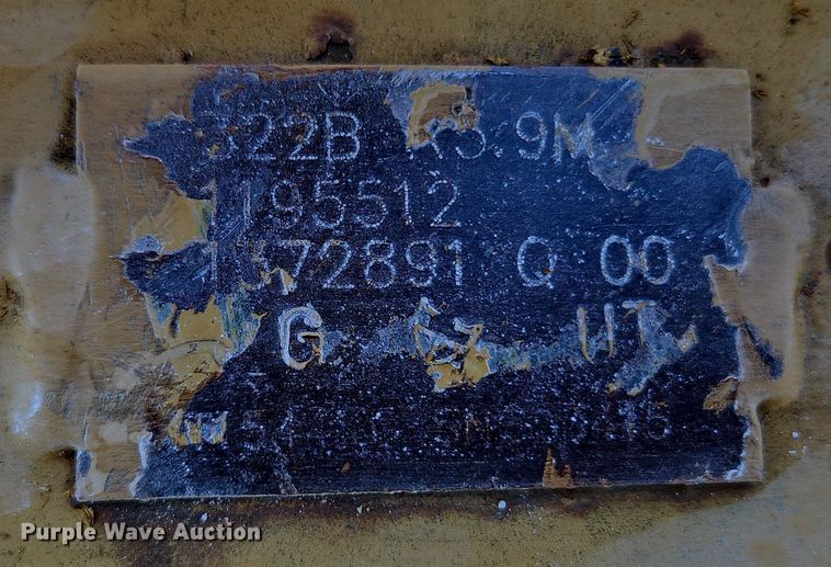 image for item DR8739 Caterpillar 322 boom