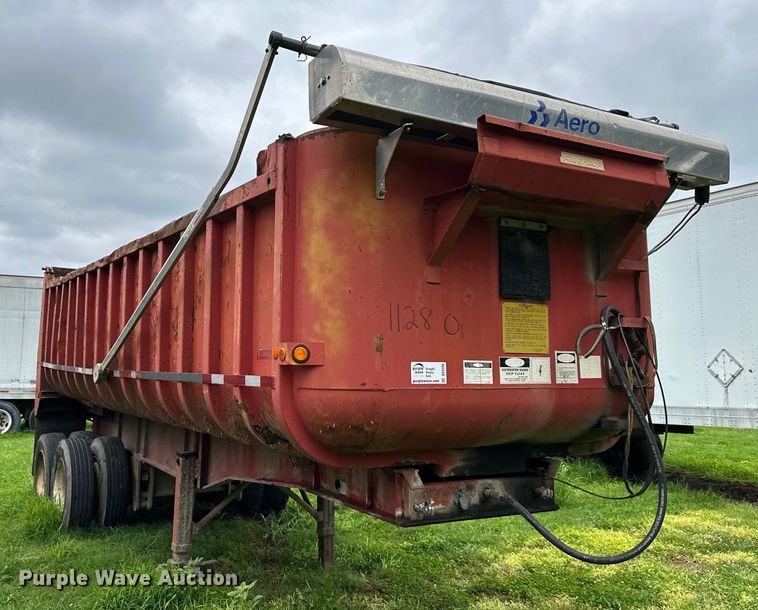 image for item DS4206 1986 Fruehauf end dump trailer