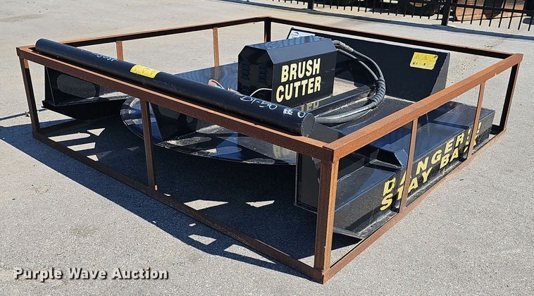 image for item DS4671 2022 Mower King SSRC skid steer rotary mower