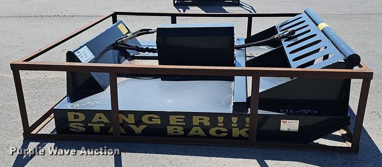 image for item DS4671 2022 Mower King SSRC skid steer rotary mower