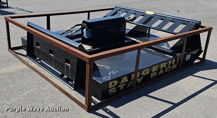 image for item DS4671 2022 Mower King SSRC skid steer rotary mower