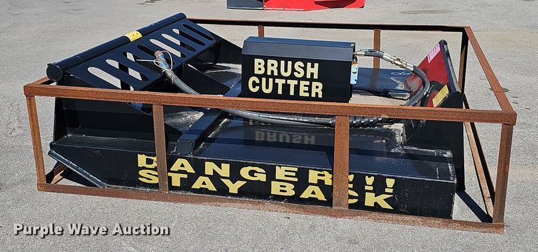 image for item DS4671 2022 Mower King SSRC skid steer rotary mower