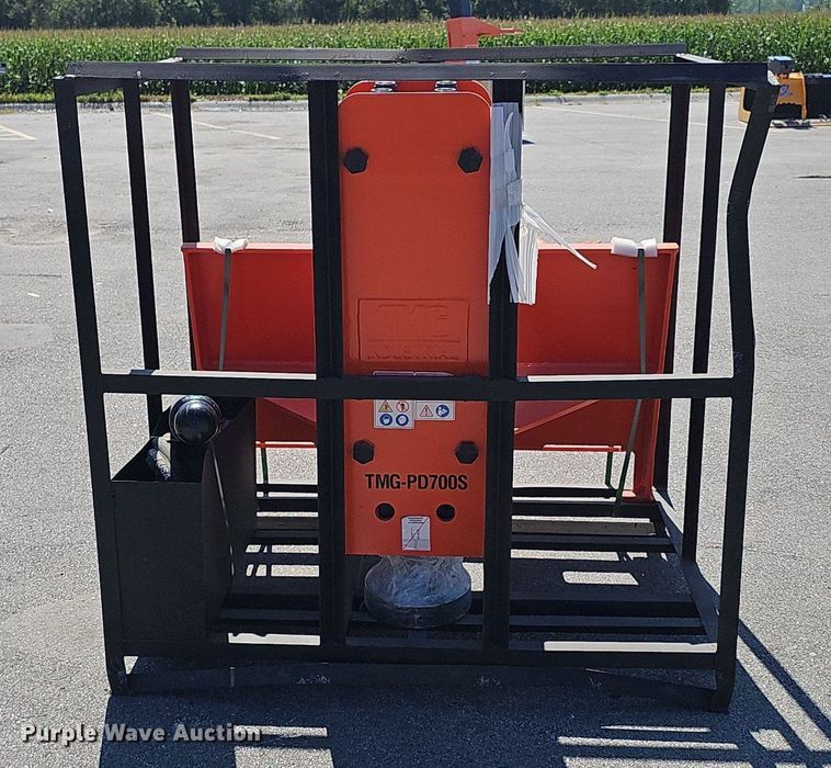 image for item DS4672 2024 TMG Industrial TMG-PD700S skid steer post driver