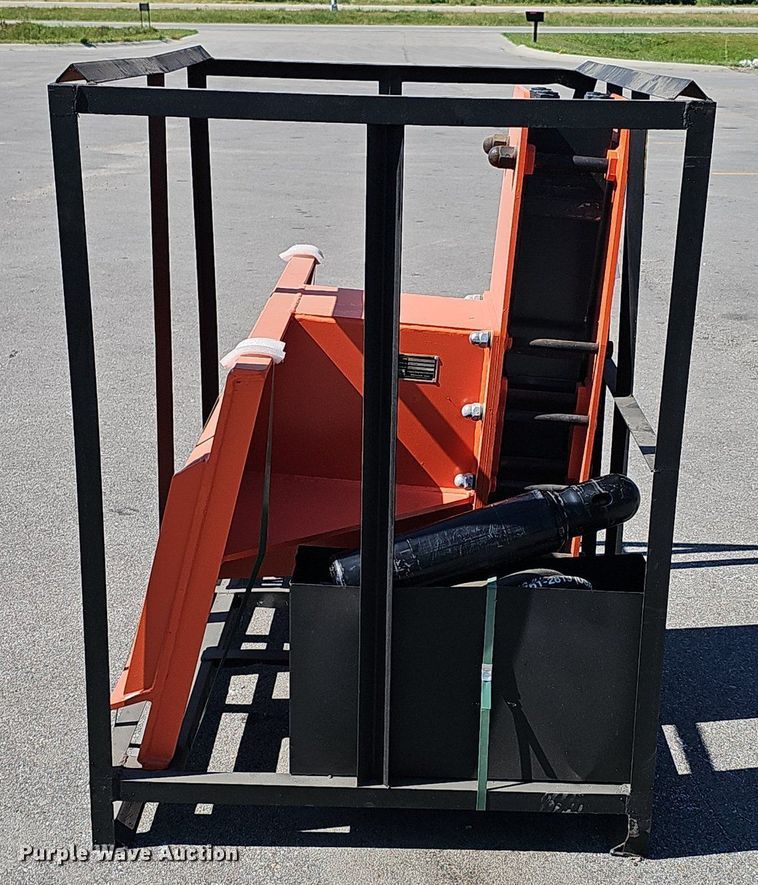 image for item DS4672 2024 TMG Industrial TMG-PD700S skid steer post driver