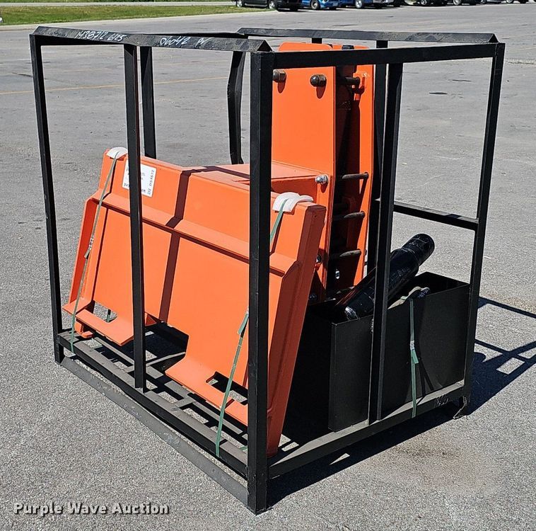 image for item DS4672 2024 TMG Industrial TMG-PD700S skid steer post driver