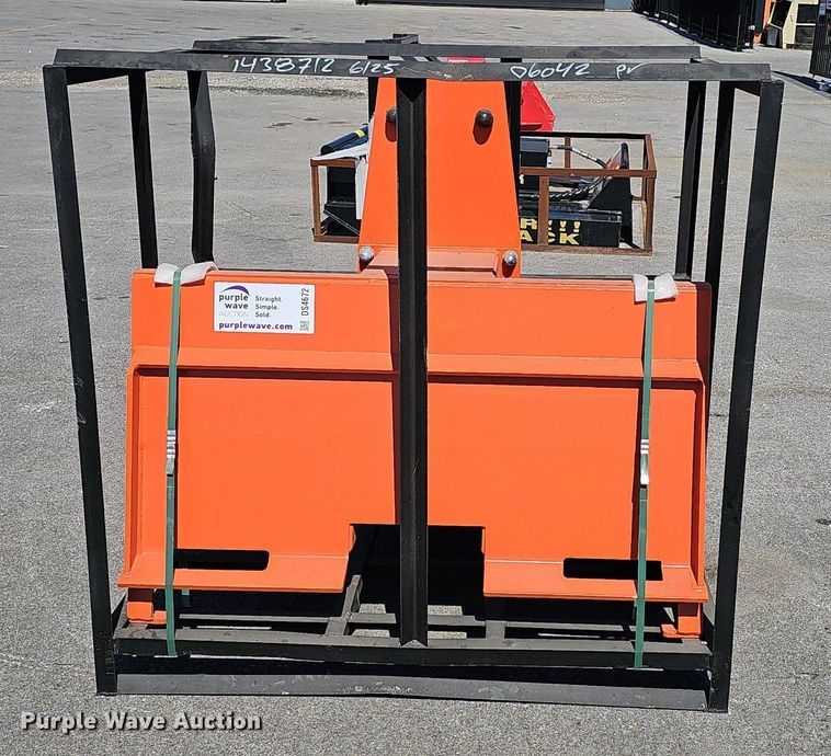 image for item DS4672 2024 TMG Industrial TMG-PD700S skid steer post driver