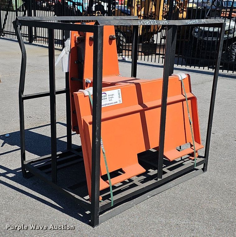image for item DS4672 2024 TMG Industrial TMG-PD700S skid steer post driver