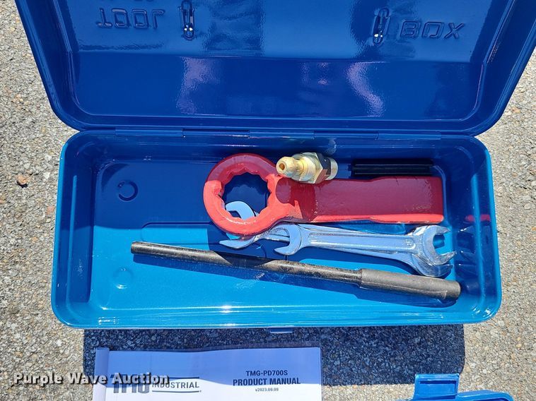 image for item DS4672 2024 TMG Industrial TMG-PD700S skid steer post driver