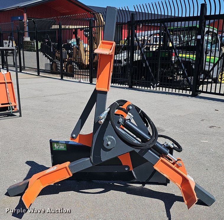 image for item DS4673 2023 Raytree Attachments RMTG70 skid steer tire grabber