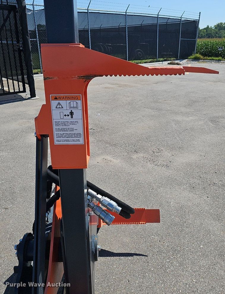 image for item DS4673 2023 Raytree Attachments RMTG70 skid steer tire grabber