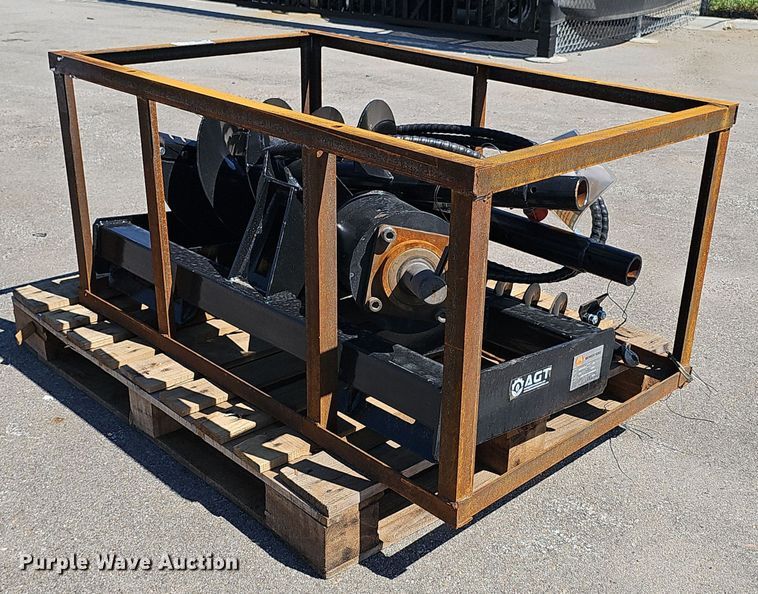 image for item DS4674 2024 Mower King SSECAG-Y skid steer auger