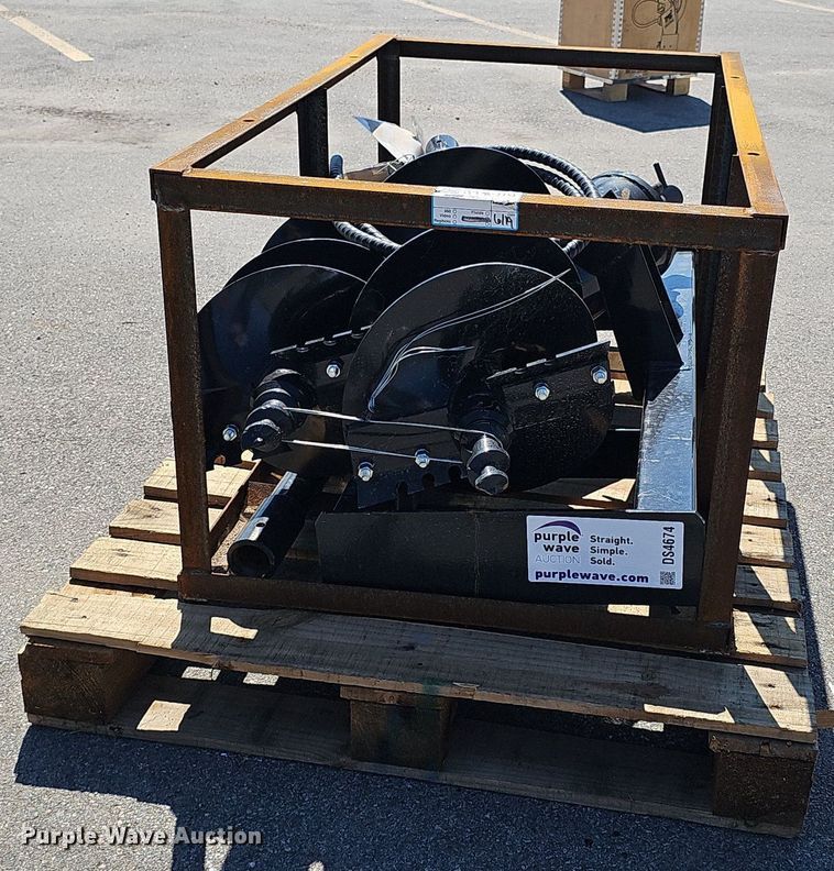 image for item DS4674 2024 Mower King SSECAG-Y skid steer auger