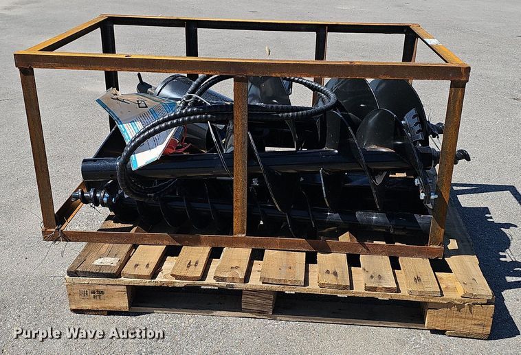 image for item DS4674 2024 Mower King SSECAG-Y skid steer auger