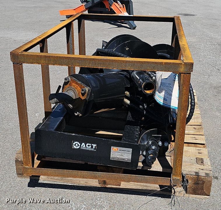 image for item DS4674 2024 Mower King SSECAG-Y skid steer auger