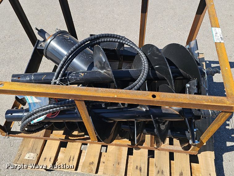 image for item DS4674 2024 Mower King SSECAG-Y skid steer auger