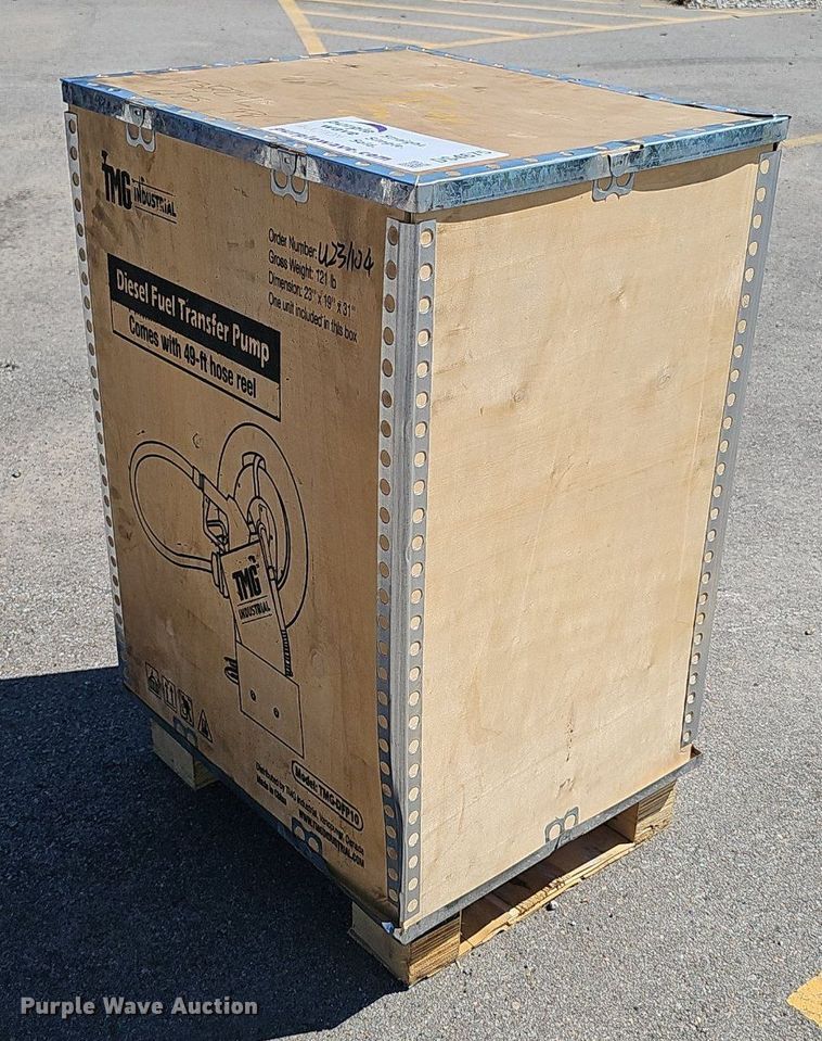 image for item DS4675 TMG Industrial TMG-DFP10 diesel fuel transfer pump