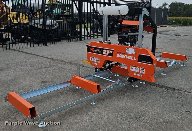 image for item DS4684 2024 TMG Industrial TMG-PSM27 sawmill