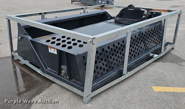 image for item DS4687 2023 Wolverine RCR-12-84W skid steer rock picker