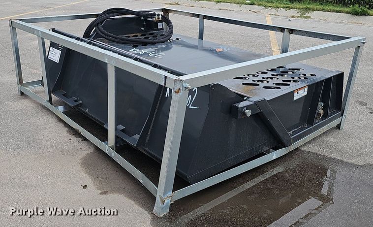 image for item DS4687 2023 Wolverine RCR-12-84W skid steer rock picker