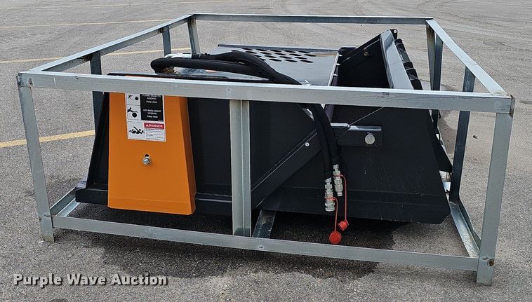 image for item DS4687 2023 Wolverine RCR-12-84W skid steer rock picker