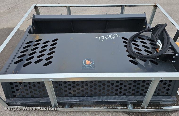 image for item DS4687 2023 Wolverine RCR-12-84W skid steer rock picker