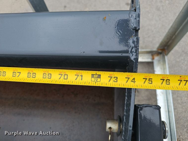 image for item DS4687 2023 Wolverine RCR-12-84W skid steer rock picker