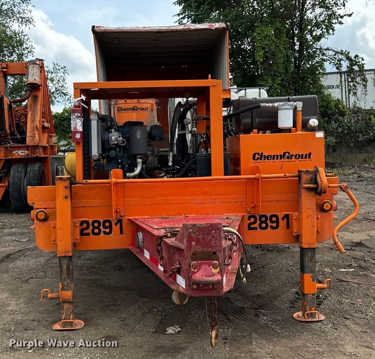 image for item DV5812 2011 Belshe  DT255 grout trailer 