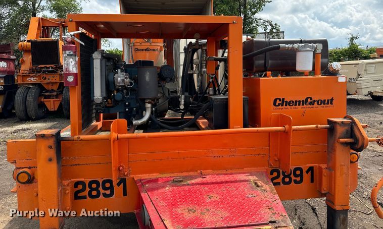 image for item DV5812 2011 Belshe  DT255 grout trailer 