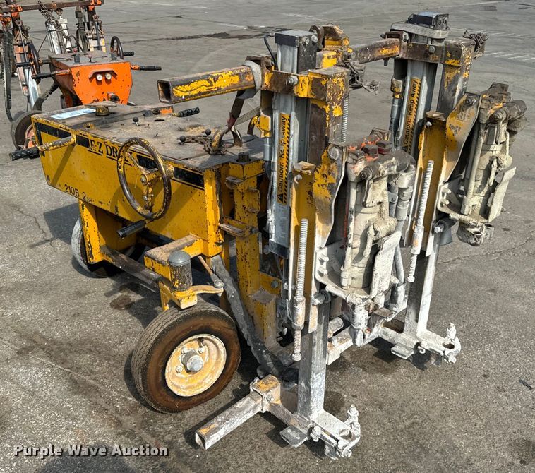 image for item DV5816 EZ Drill  210B2SRA Slab Rider concrete drill 